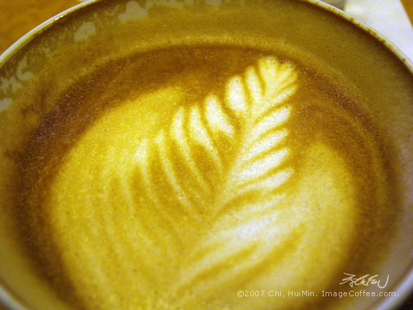 Latte coffee image of image coffee.