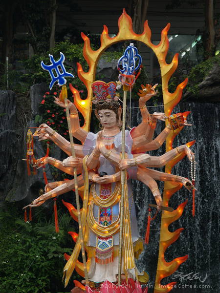 Guanyin (A Bodhisattva), Lantern Festival In Taiwan